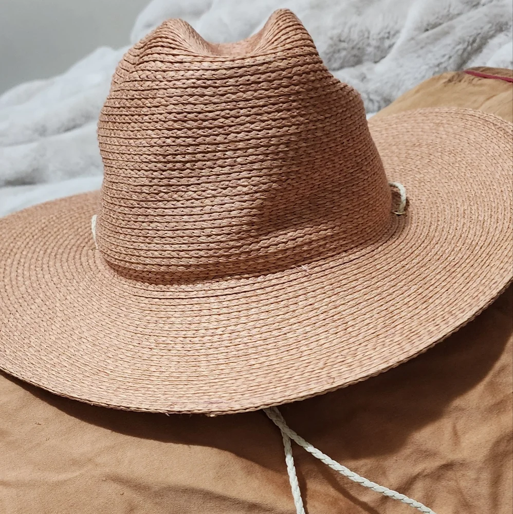 FREE PEOPLE SAN Diego HAT COMPANY PACKABLE STRAW HAT - Picture 7 of 10